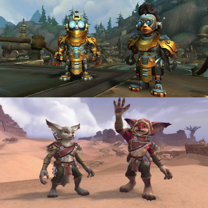 2 новые расы будут доступны игрокам в World of Warcraft