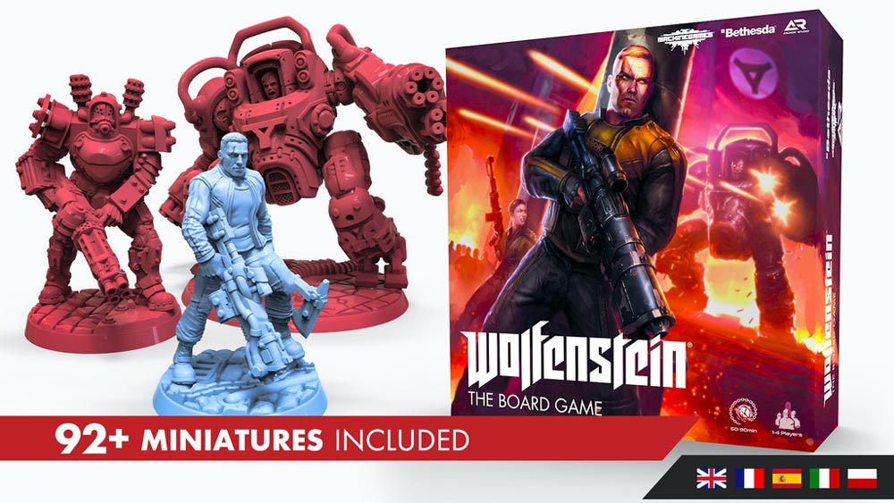 На Kickstarter собирают деньги на настолку по Wolfenstein