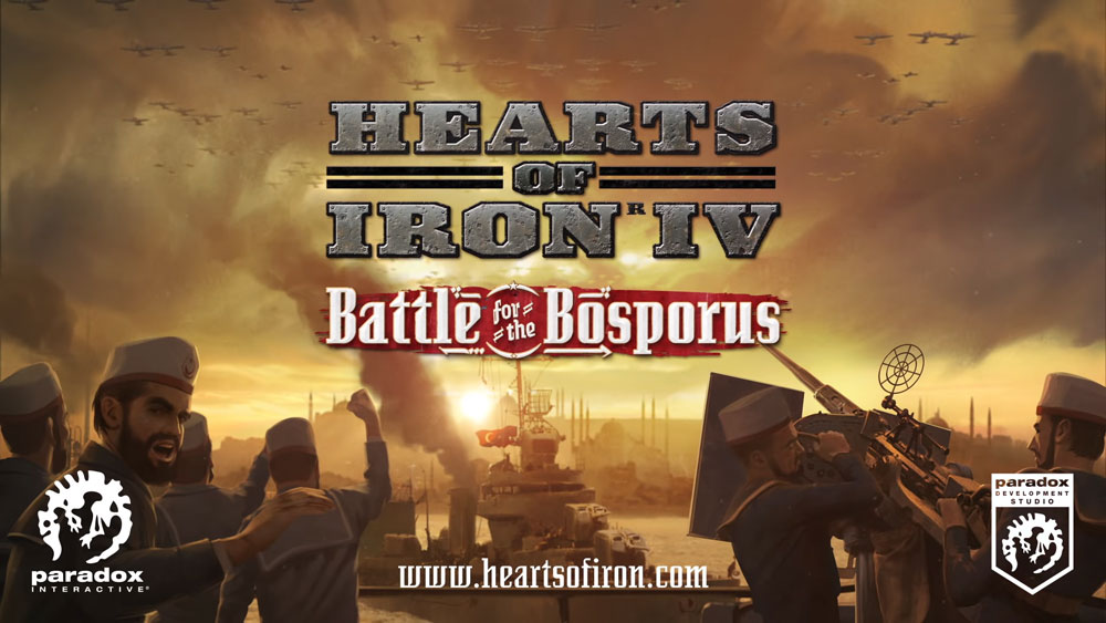 Защищаем Босфор в Hearts of Iron IV