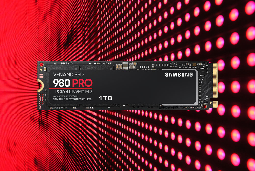 Samsung продемонстрировала SSD 980 PRO