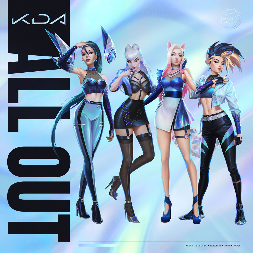 K/DA выпустила свой первый мини-альбом “ALL OUT”