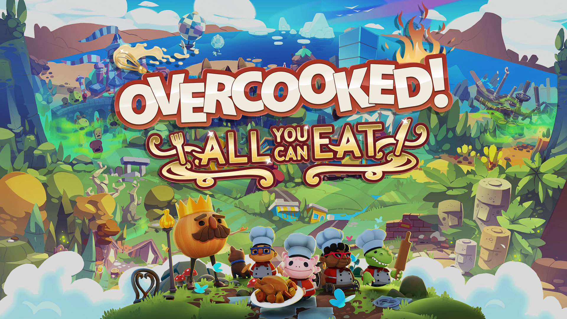 Overcooked! All You Can Eat вышел на Xbox Series S/X и PS5