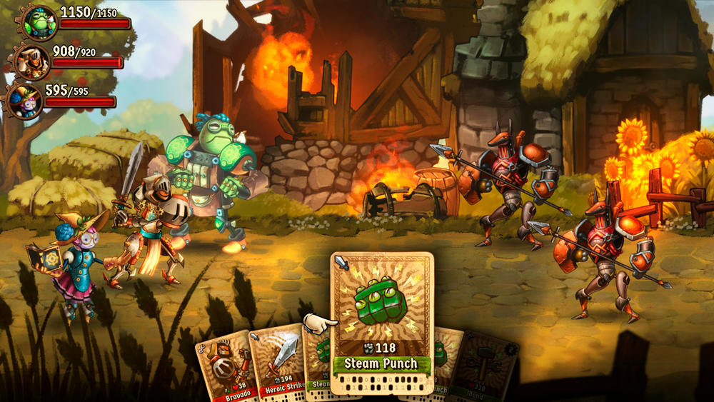 SteamWorld Quest: Hand of Gilgamech теперь доступен в App Store