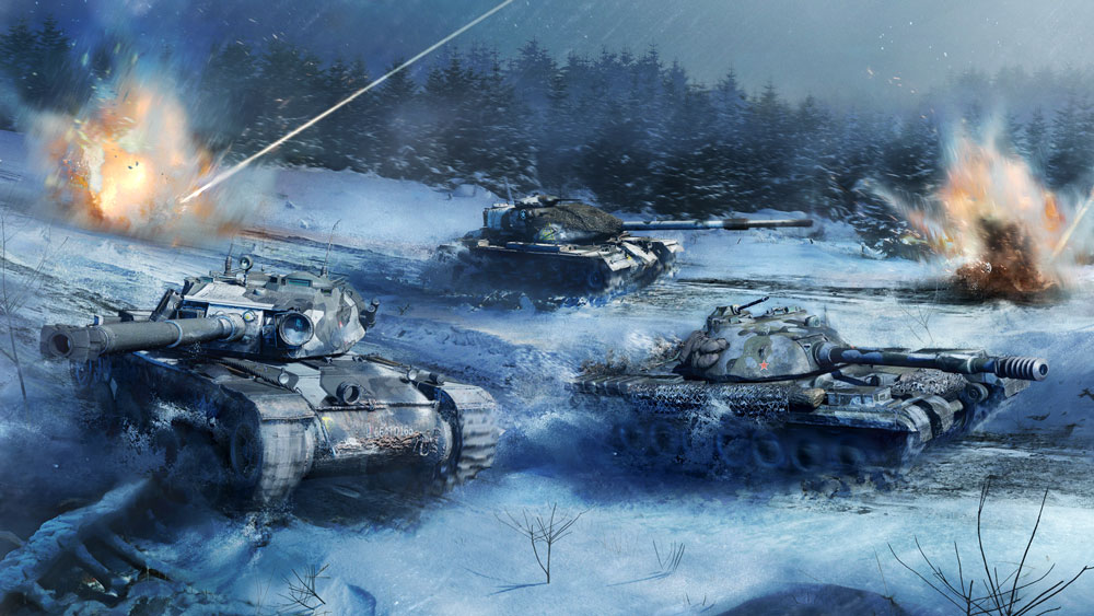 Ледяная сталь приходит в World of Tanks Console