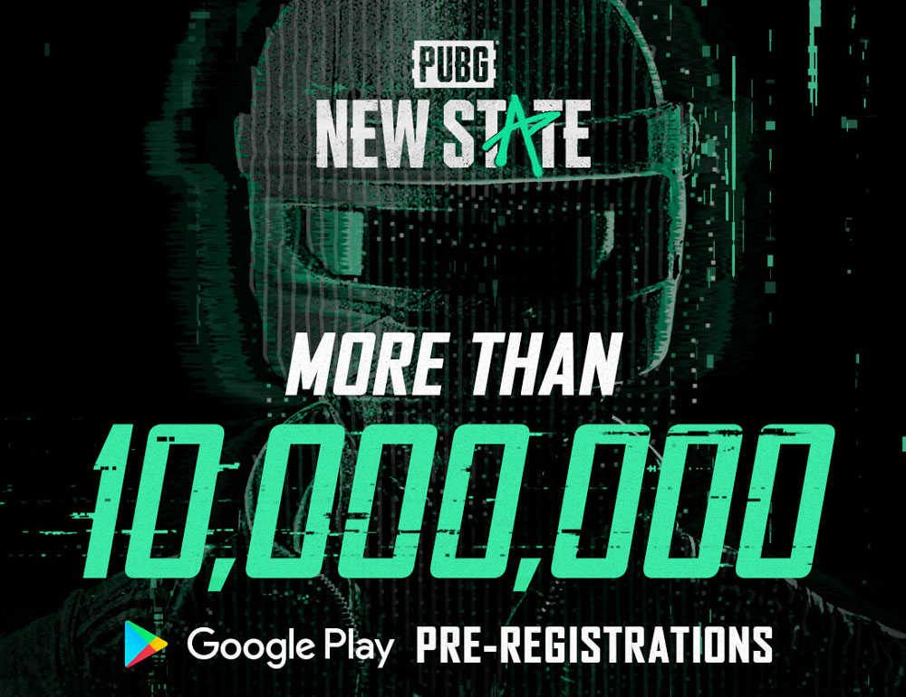 Количество предварительных регистраций в PUBG: NEW STATE превысило 10 миллионов
