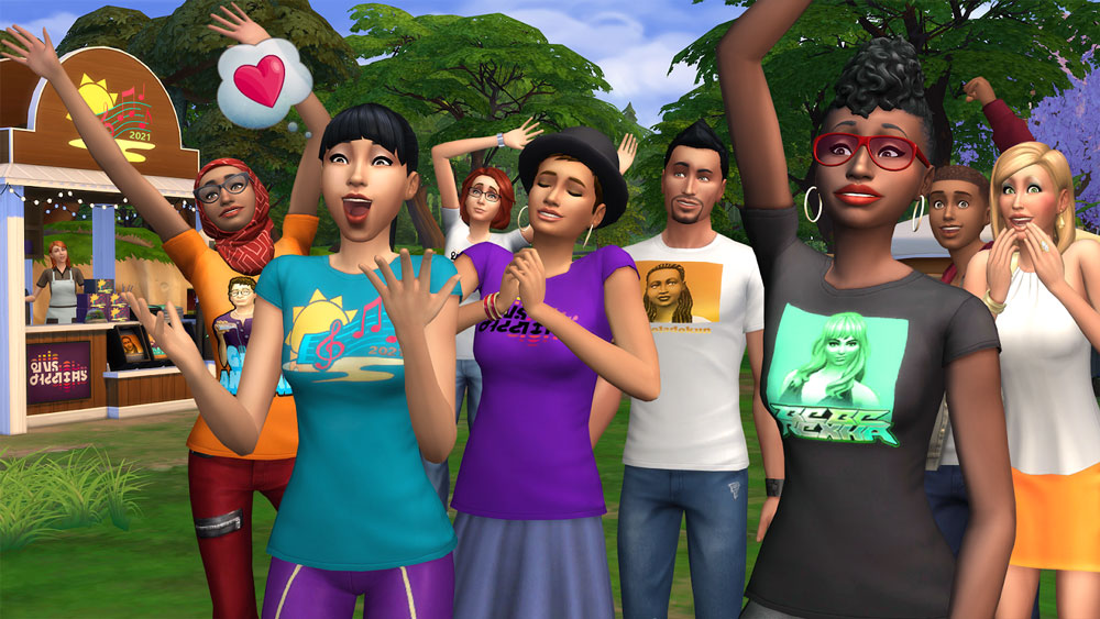 Не Fortnite единым! В The Sims 4 пройдет летний музыкальный фестиваль Sims Sessions