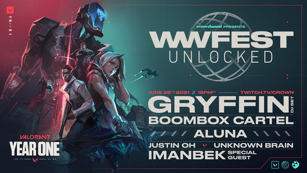 Imanbek выступит на втором видеофестивале цифровой музыки wwFest: Unlocked YR1, посвященном VALORANT