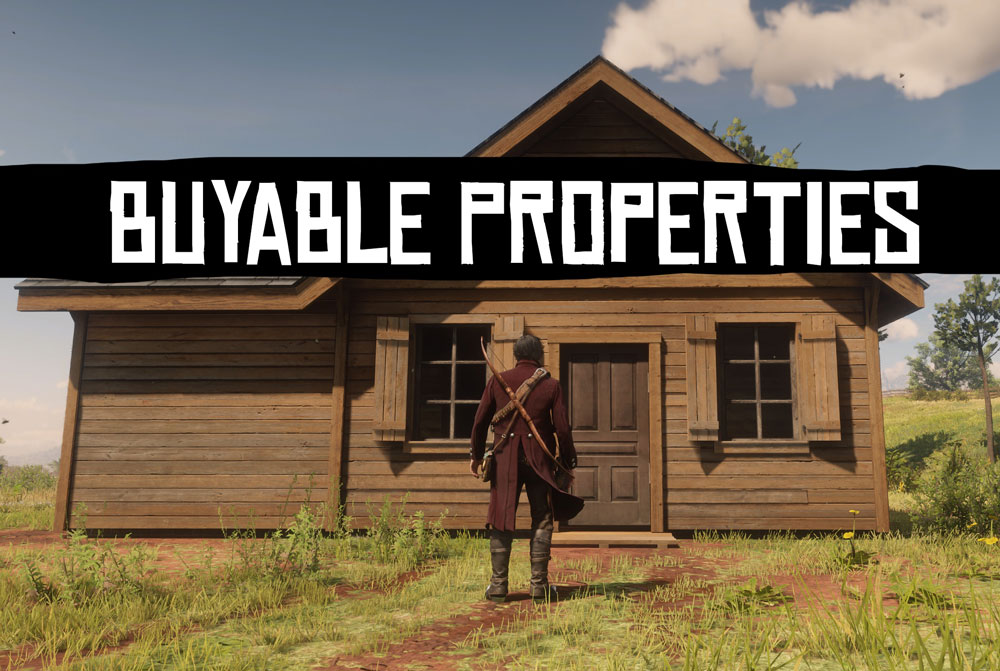 Покупаем дома в Red Dead Redemption 2