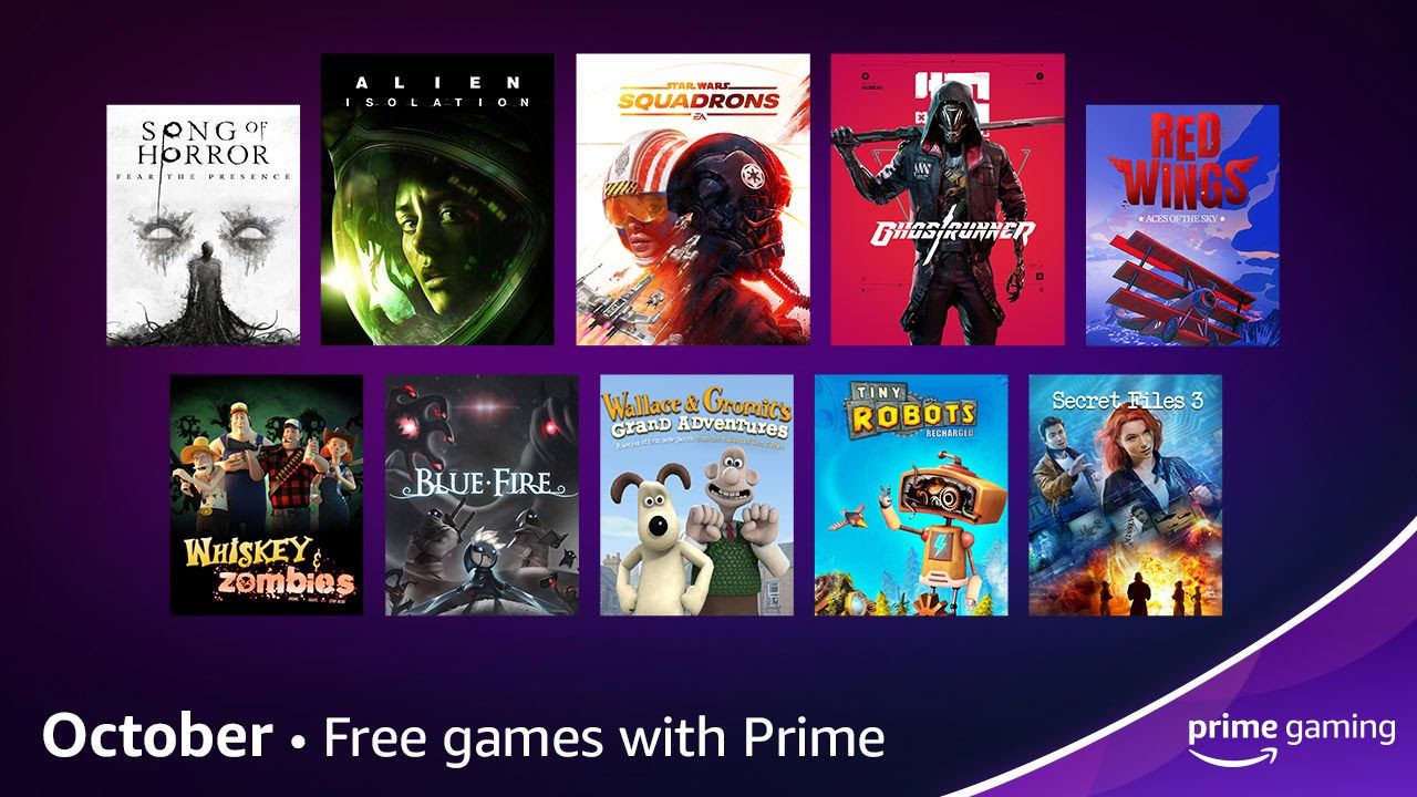 Забираем бесплатно октябрьский “Games with Prime”