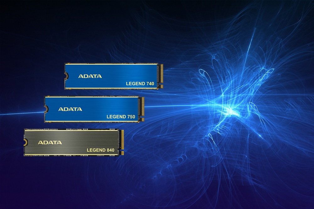 ADATA представила новую серию SSD LEGEND PCIe M.2 2280