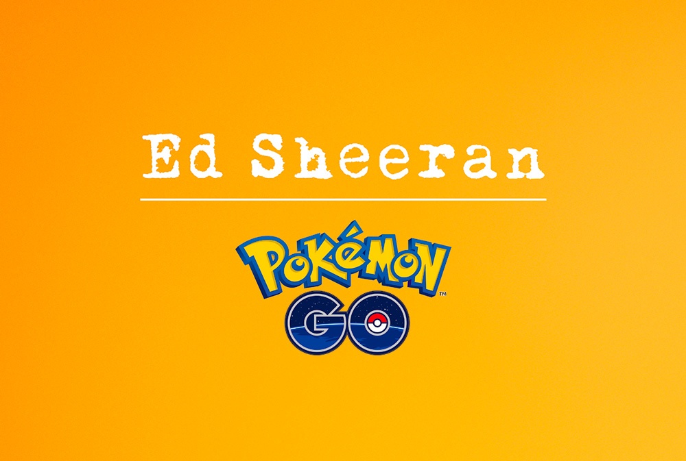 Эд Ширан выступит в Pokémon GO