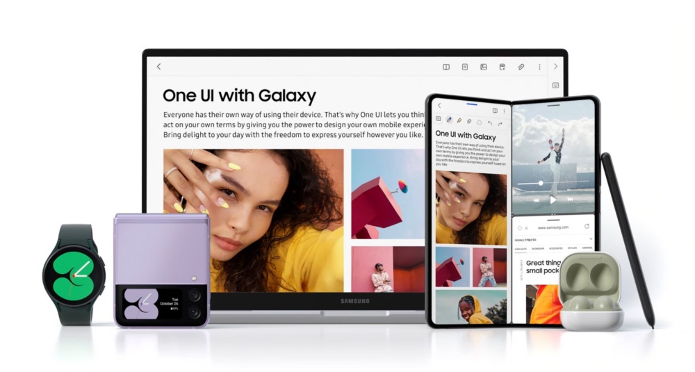 Флагманы Samsung начали получать One UI 4