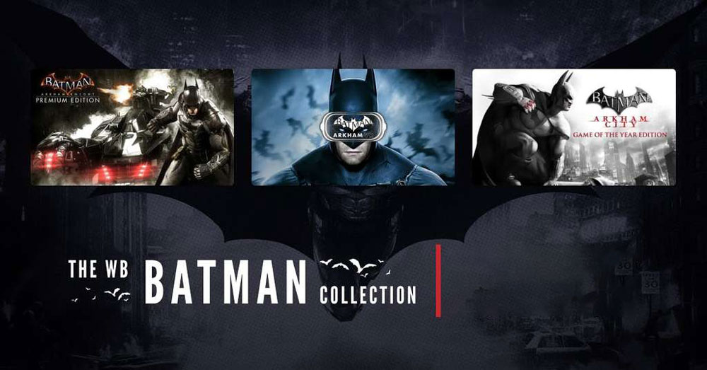 Humble Bundle продает набор игр The WB Batman Collection