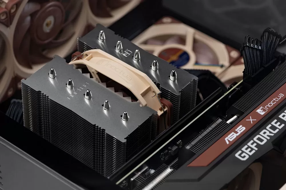 Noctua представила 120-мм двухбашенный процессорный кулер NH-D12L