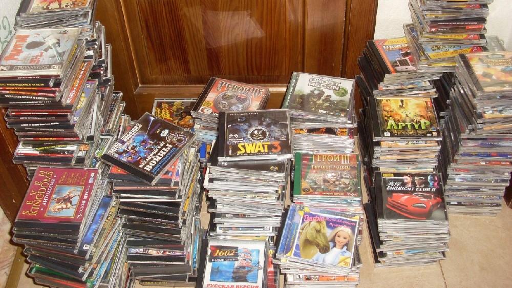 Треть россиян до сих пор имеет коллекцию дисков с играми