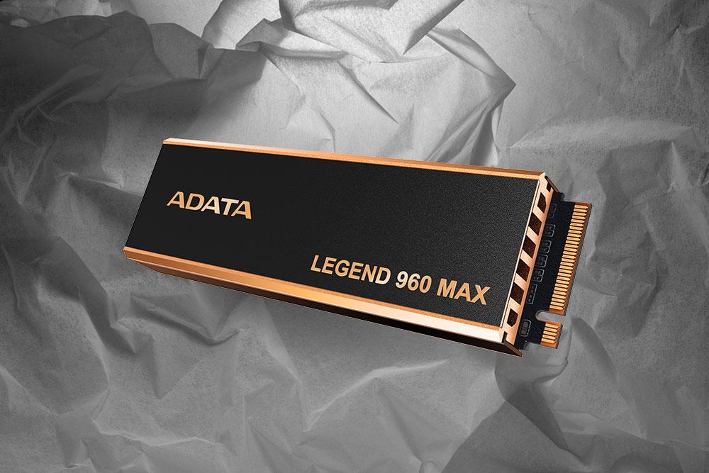 ADATA представила новый твердотельный накопитель LEGEND 960 MAX