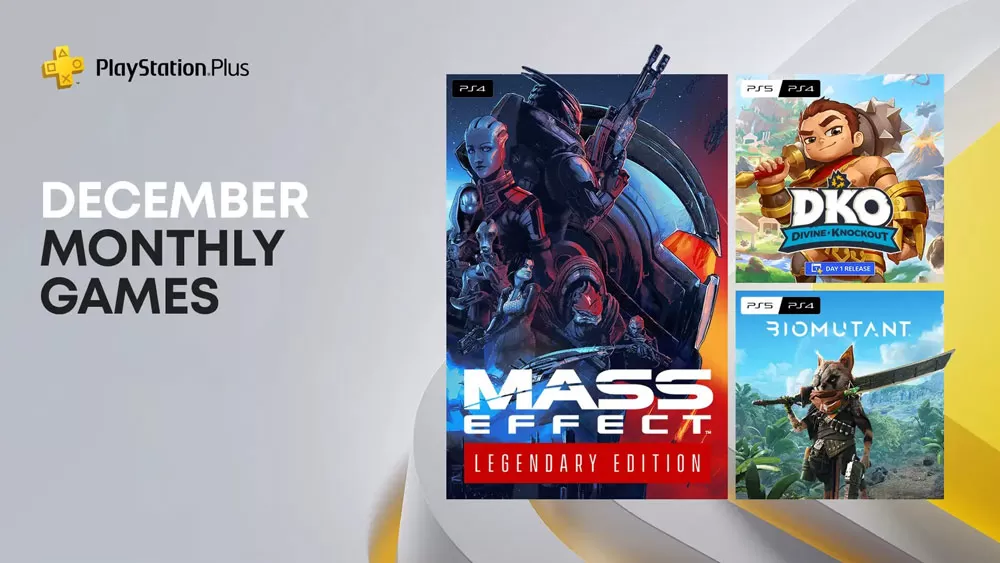 Представлены декабрьские бесплатные игры Playstation Plus 2022