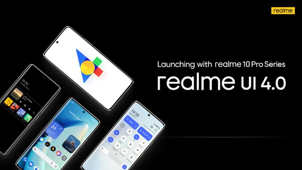 Realme представила новый интерфейс realme UI 4.0