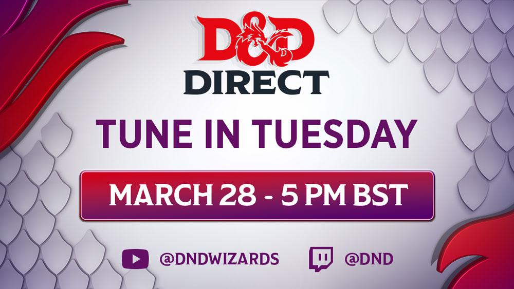 Компания Wizards of the Coast анонсировала D&D Direct
