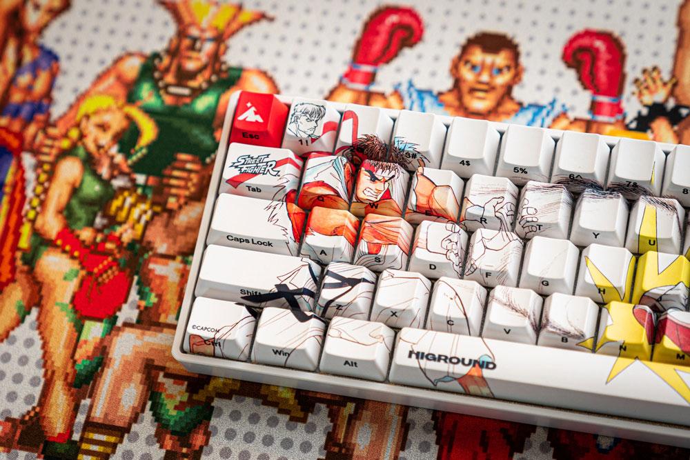 Higround и Drop выпустили уникальную клавиатуру по Street Fighter