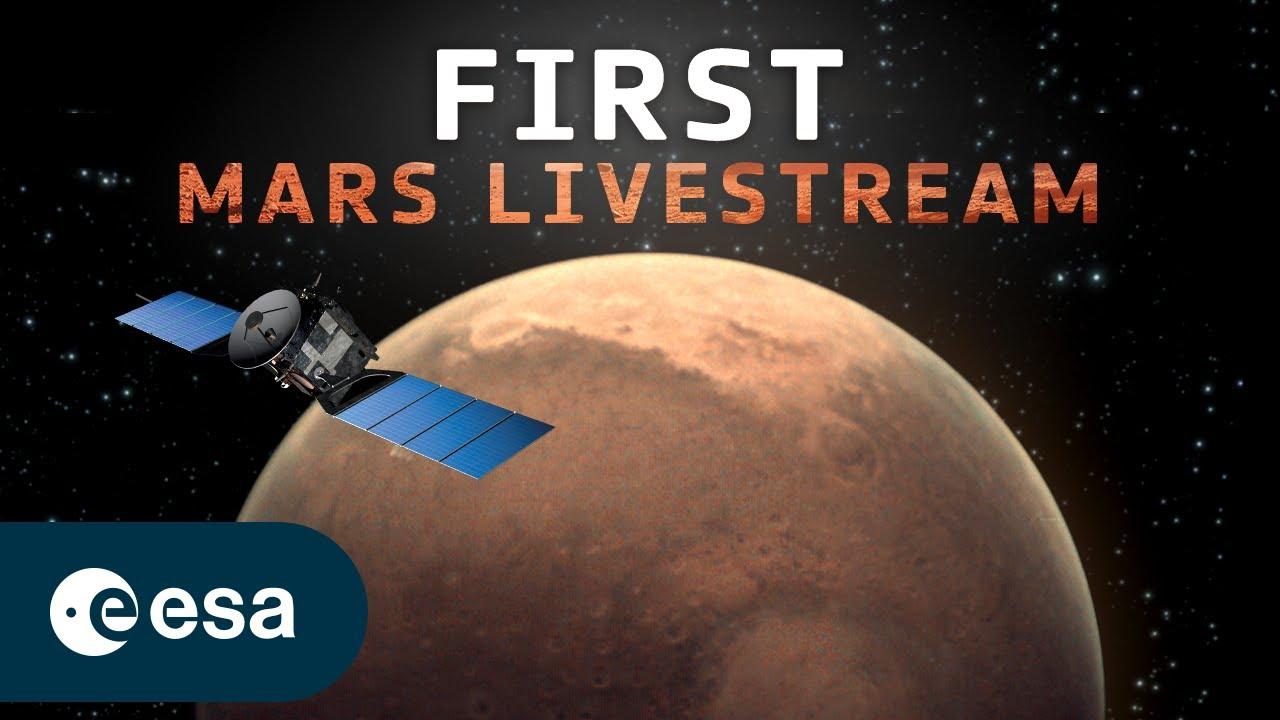 Сегодня появится первая прямая трансляция с Марса
