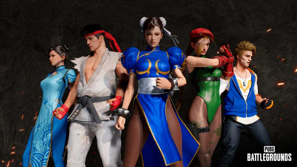 PUBG объявила о коллаборации со Street Fighter 6