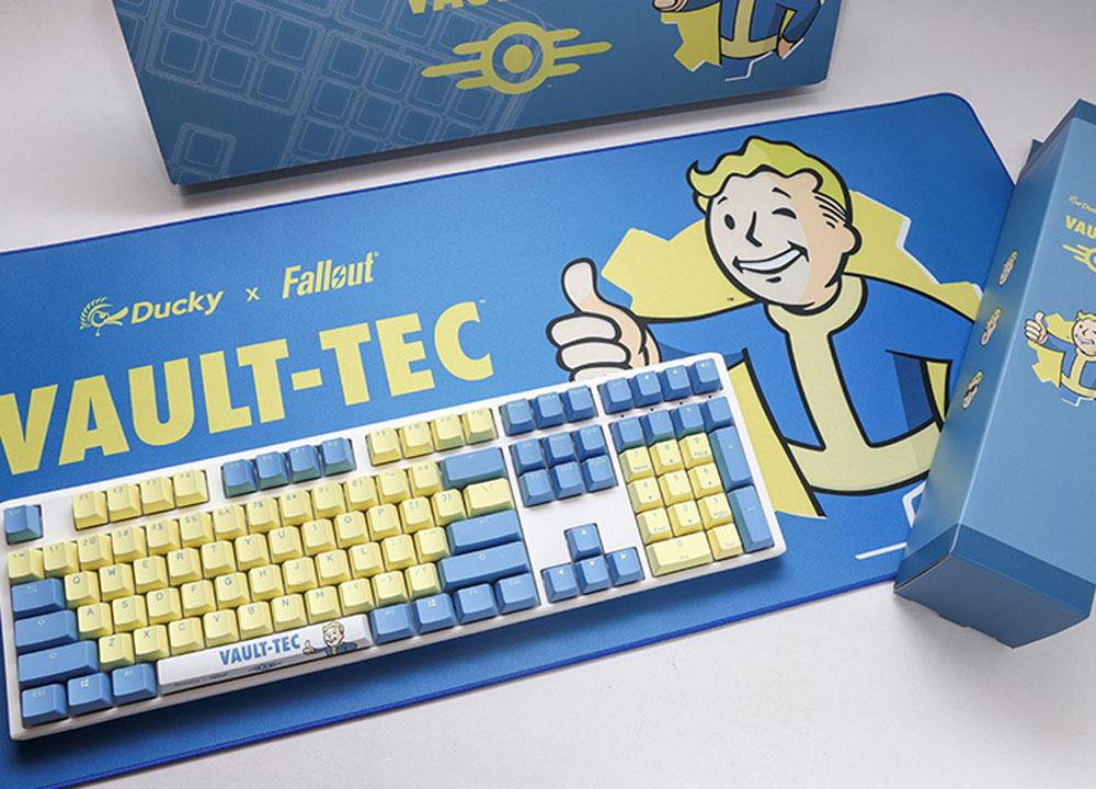 Ducky и Bethesda выпустили лимитированную клавиатуру в стиле Fallout