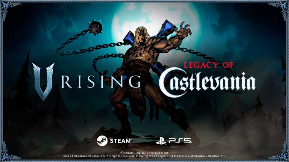 V Rising получила обновление комплекта Legacy of Castlevania