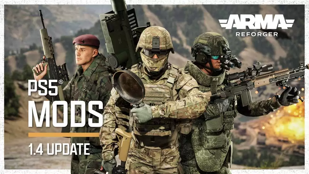 Обновление 1.4 для Arma Reforger добавило поддержку модов на PlayStation 5