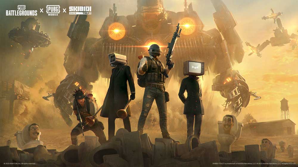 Максимально проклято: PUBG: BATTLEGROUNDS и PUBG MOBILE получат коллаборацию со «SKIBIDI TOILET» к Хэллоуину