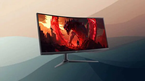 Acer начала продавать в России изогнутый ультраширокий монитор Nitro XZ340CURW0