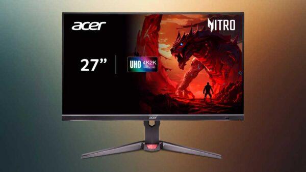 Acer представила 4К монитор Nitro XV272KV5 с IPS матрицей и “кусачей” ценой