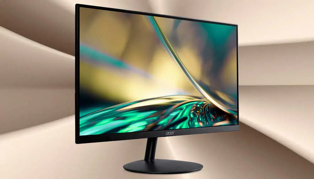 Acer представила тонкий игровой монитор SA272UG0