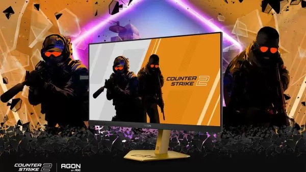 AOC представила мониторы CS24A и CS25G с прицелом на CS 2