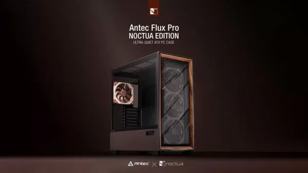 Noctua представила свою малошумную версию популярного корпуса Antec Flux Pro
