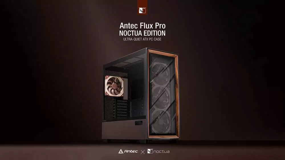 Noctua представила свою малошумную версию популярного корпуса Antec Flux Pro