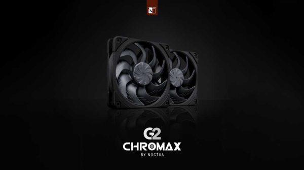 Noctua представила новую версию своего 120-миллиметрового флагманского кулера NF-A12x25 G2 в исполнении chromax.black