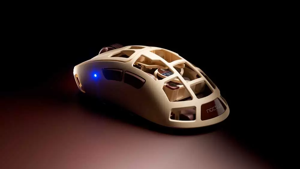 Южнокорейская Pulsar сделала новую версию мышки Feinmann F01 совместно с Noctua
